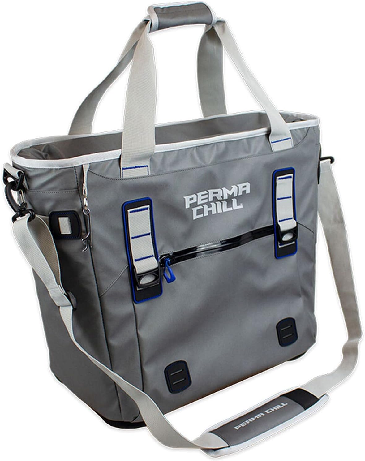 Perma Chill Soft-Side 40 Can Tote Cooler Bag Grey, One Size