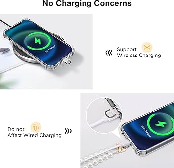 Amazon.com: MoKo Universal Phone Lanyard, Pearl Beaded Cell Phone