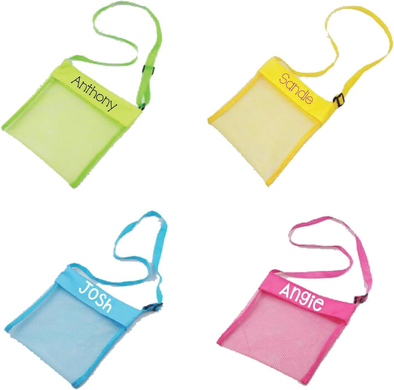 Beach Shell Bag for Kids with name