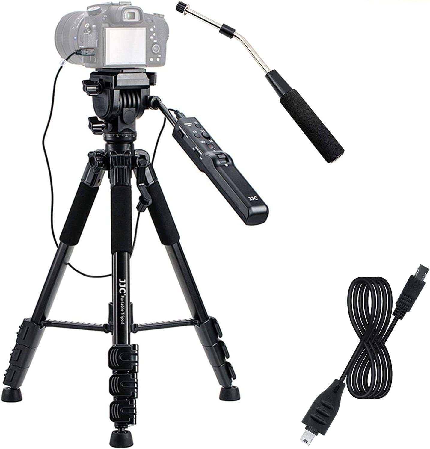 Camera Tripod + Multi Terminal Cable：Camera Tripod for