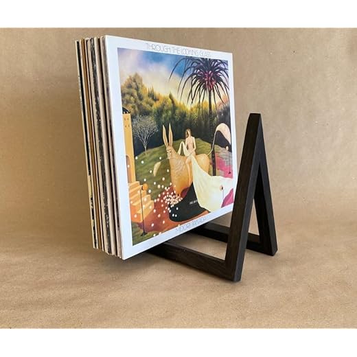 Vinyl Record Display Stand - Black
