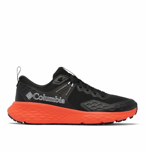 Columbia Men's Konos TRS, Low Rise Trekking and Hiking Shoes, Black/Red Quartz, 6