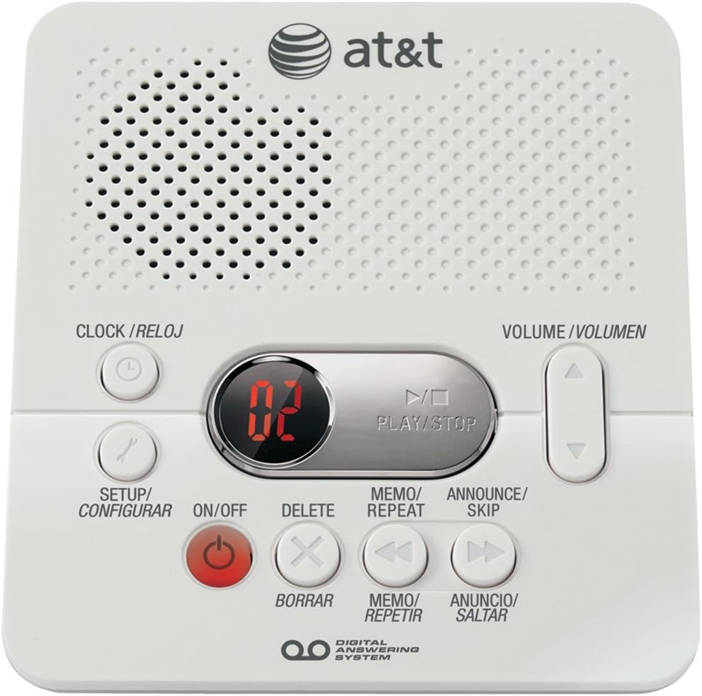 ATT 1740 Digital Answering System Electronic Consumer Electronics
