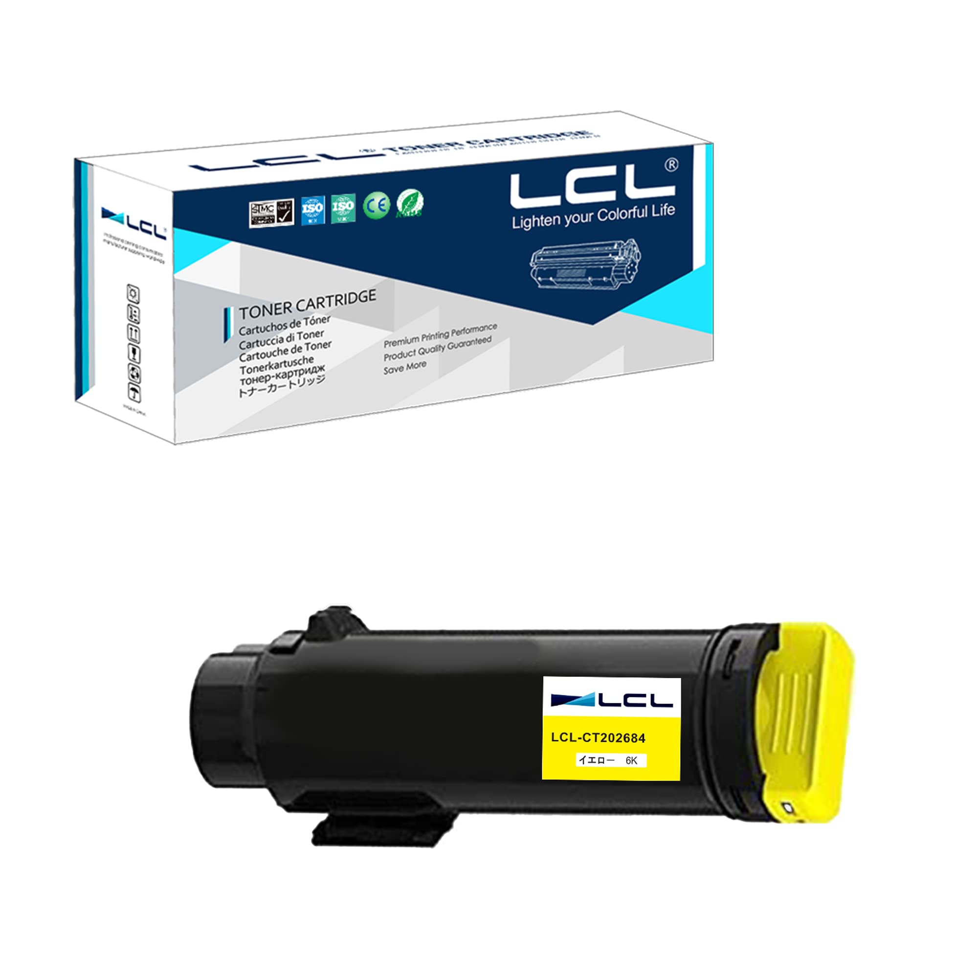 Amazon.co.jp: LCL Xerox用 富士ゼロックス用 CT202684 大容量