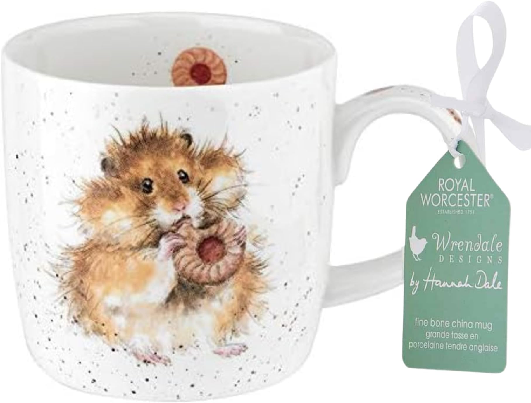 Wrendale Designs 14 Ounce Mug, Diet Starts Tomorrow / Hamster