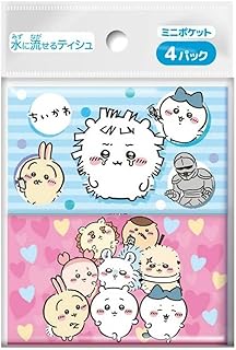 ダイレイ ミニポケットティッシュ ちいかわ 4P 0915/359377 1個