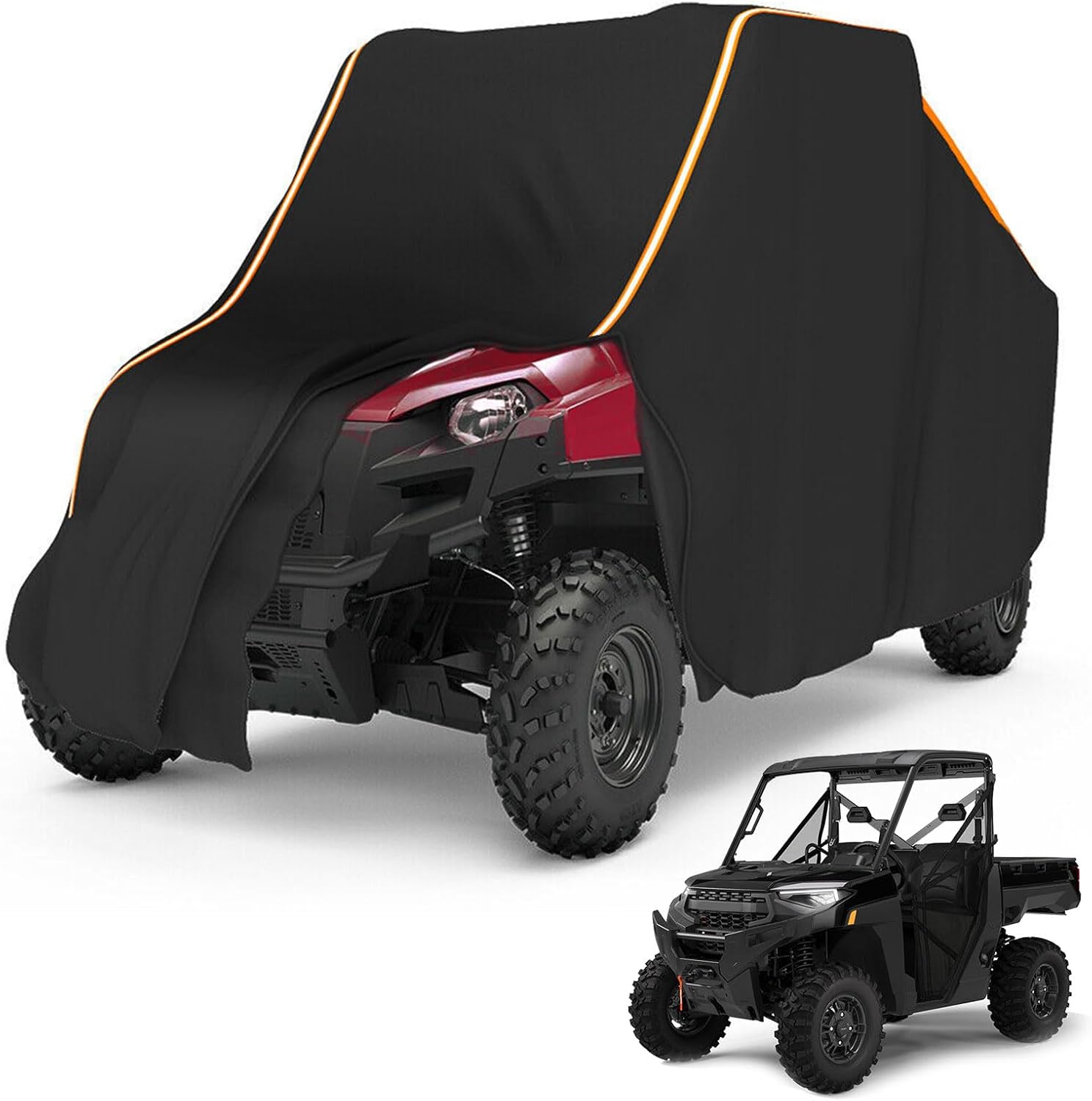Ultimate All-Weather UTV Cover for 2-Seater Models: Fits Polaris Ranger XP 1000, Mule, Pioneer, and More