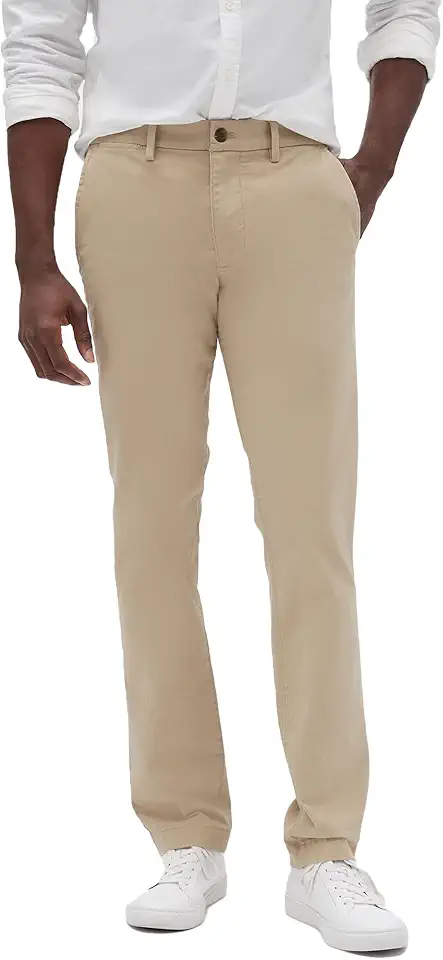 GAP Men's Essential Slim Fit Khaki Chino Pants