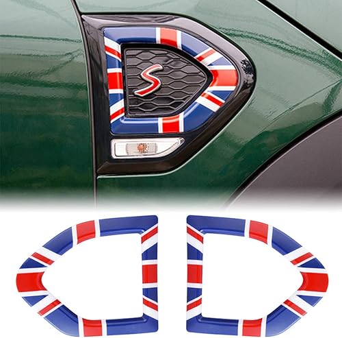 Adhesivo decorativo para guardabarros de luz lateral de señal de giro para Mini Cooper 3 generación F60 Countryman 2017 en adelante, accesorios