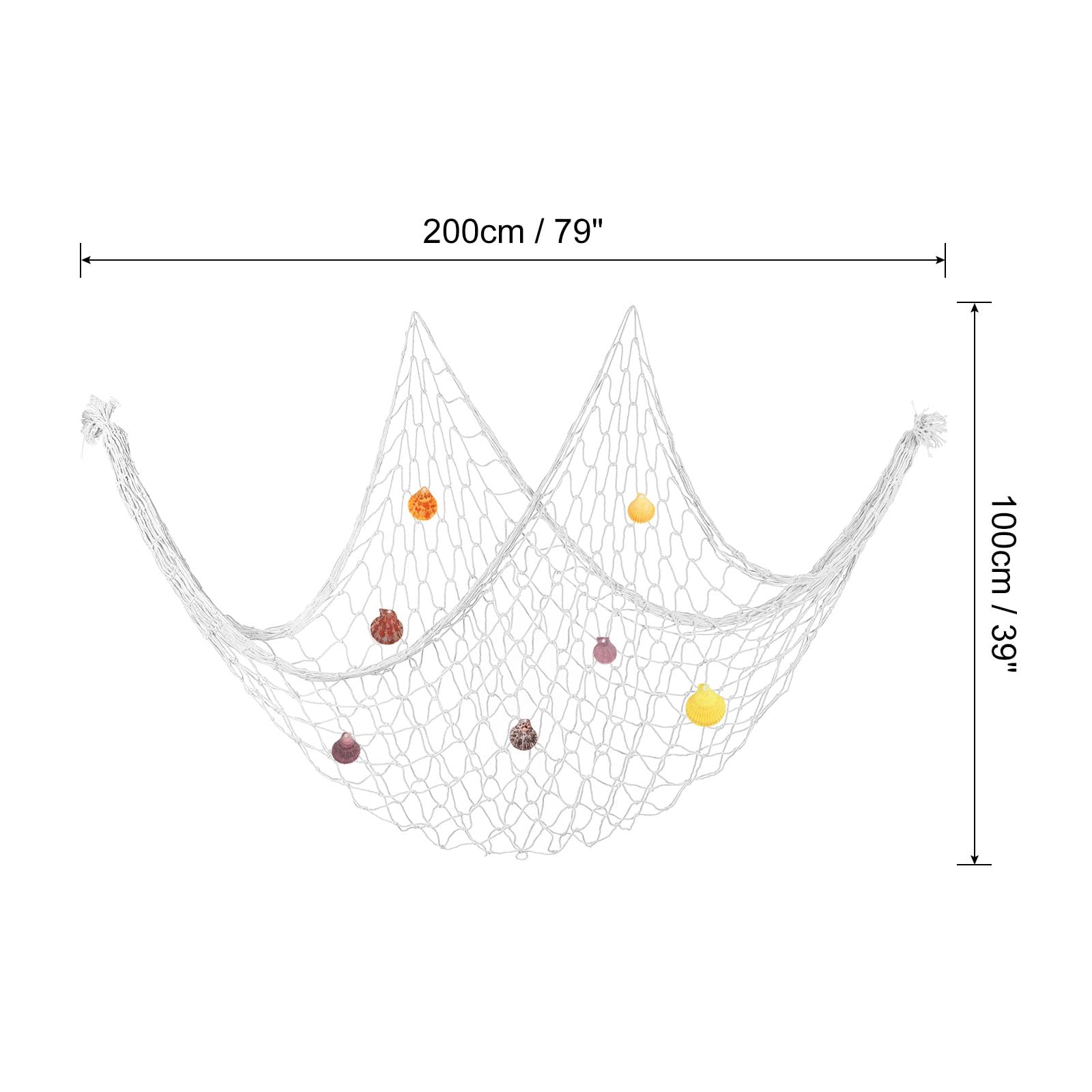 PATIKIL Fishing Net Decor - Image 2