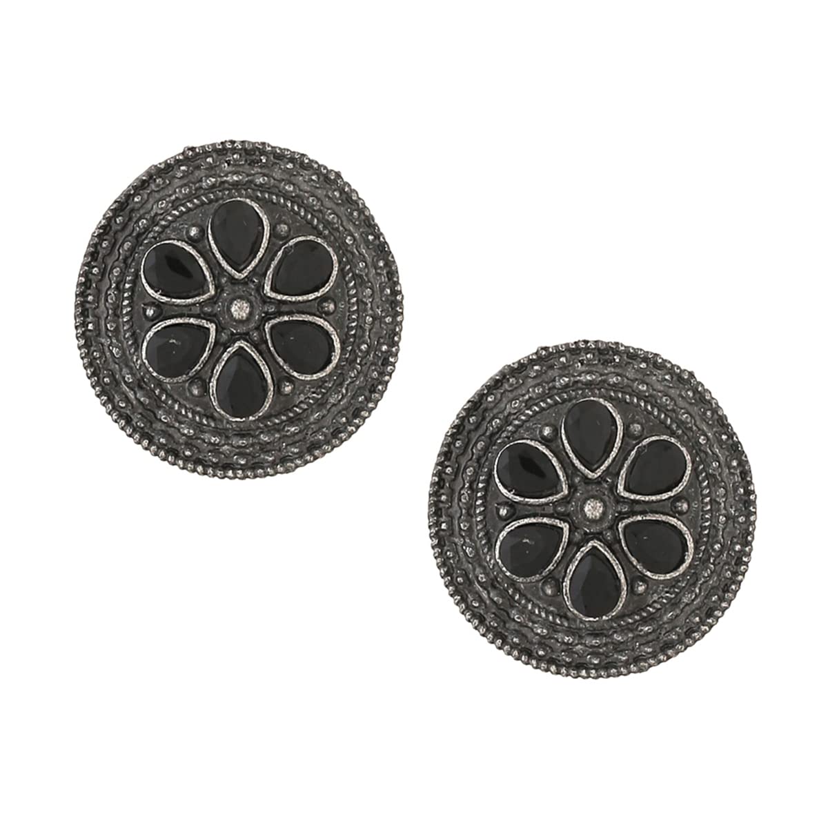 See full amazon price history chart for Amazon Brand - Myx Yellow Chimes For Myx Earrings For Women Afghani Tribal Oxidised Floral Big Stud Earrings For Women And Girls Amazon Brand - Myx Yellow Chimes For Myx Earrings For Women Afghani Tribal Oxidised Floral Big Stud Earrings For Women And Girls (B0BD8NKKVS) Amazon Price History, Amazon Price Tracker
