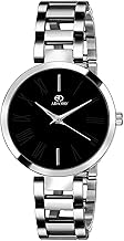 ADAMO Analog Unisex Watch (Black Dial Colored Strap)