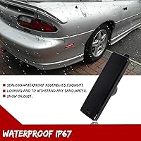 Vista 3 de Para Chevy Camaro 1993 1994 1995 1996 1997 1998 1999 2000 2001 2002 Chevy Camaro Luz de marcador lateral trasera lente ahumada lámpara LED roja