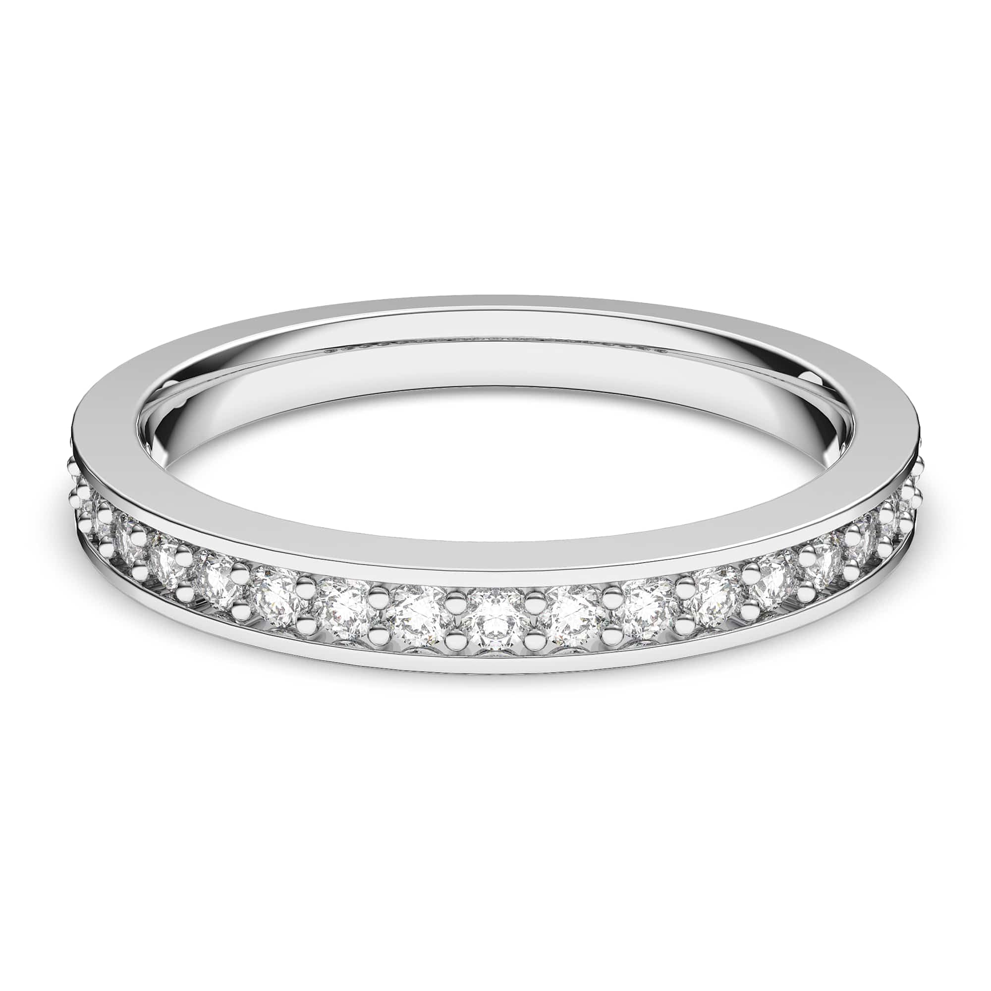 Swarovski – Anillo de mujer medio-hecha metal (Plata)
