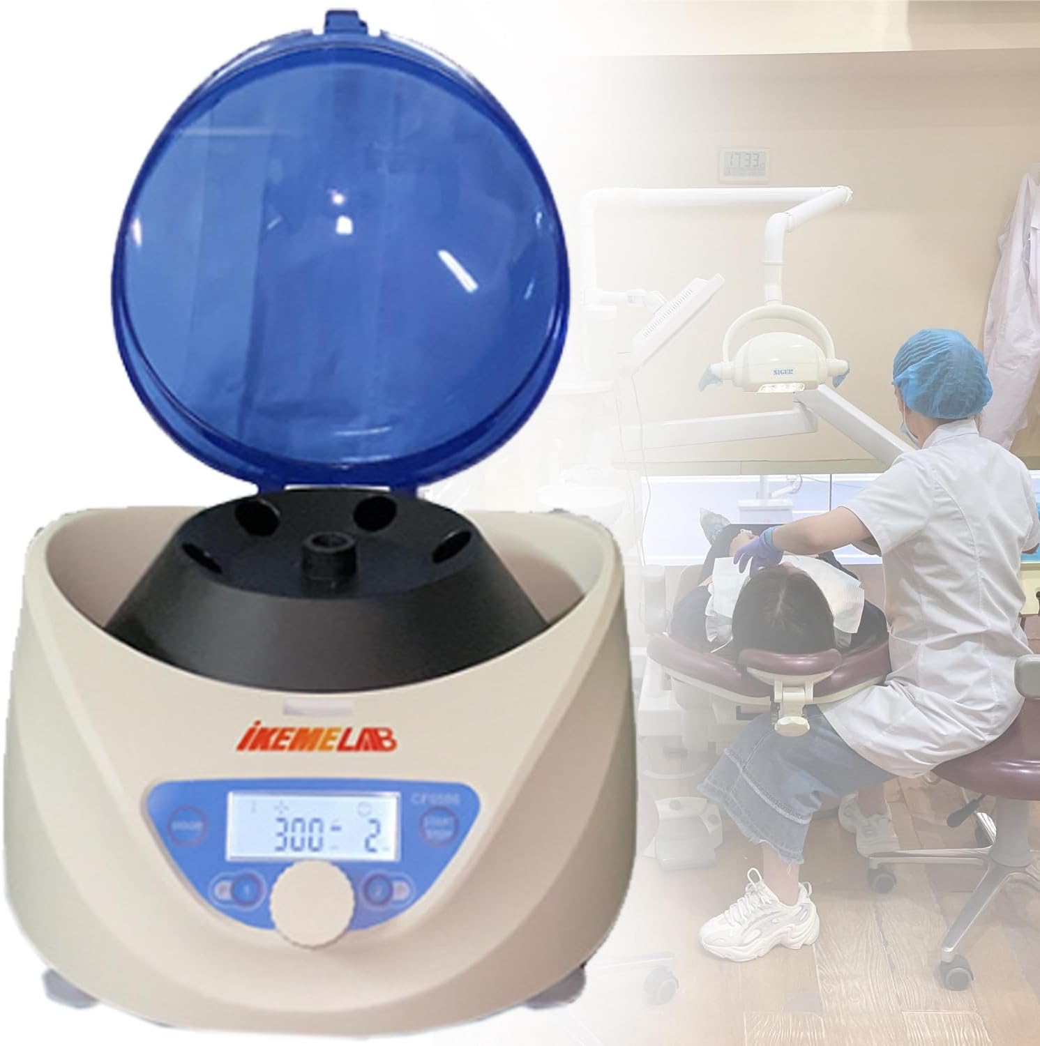 Portable Desktop Benchtop Electric Centrifuge Machine,Centrifuge Machine Benchtop Lab Centrifuges for Lab Hospital College