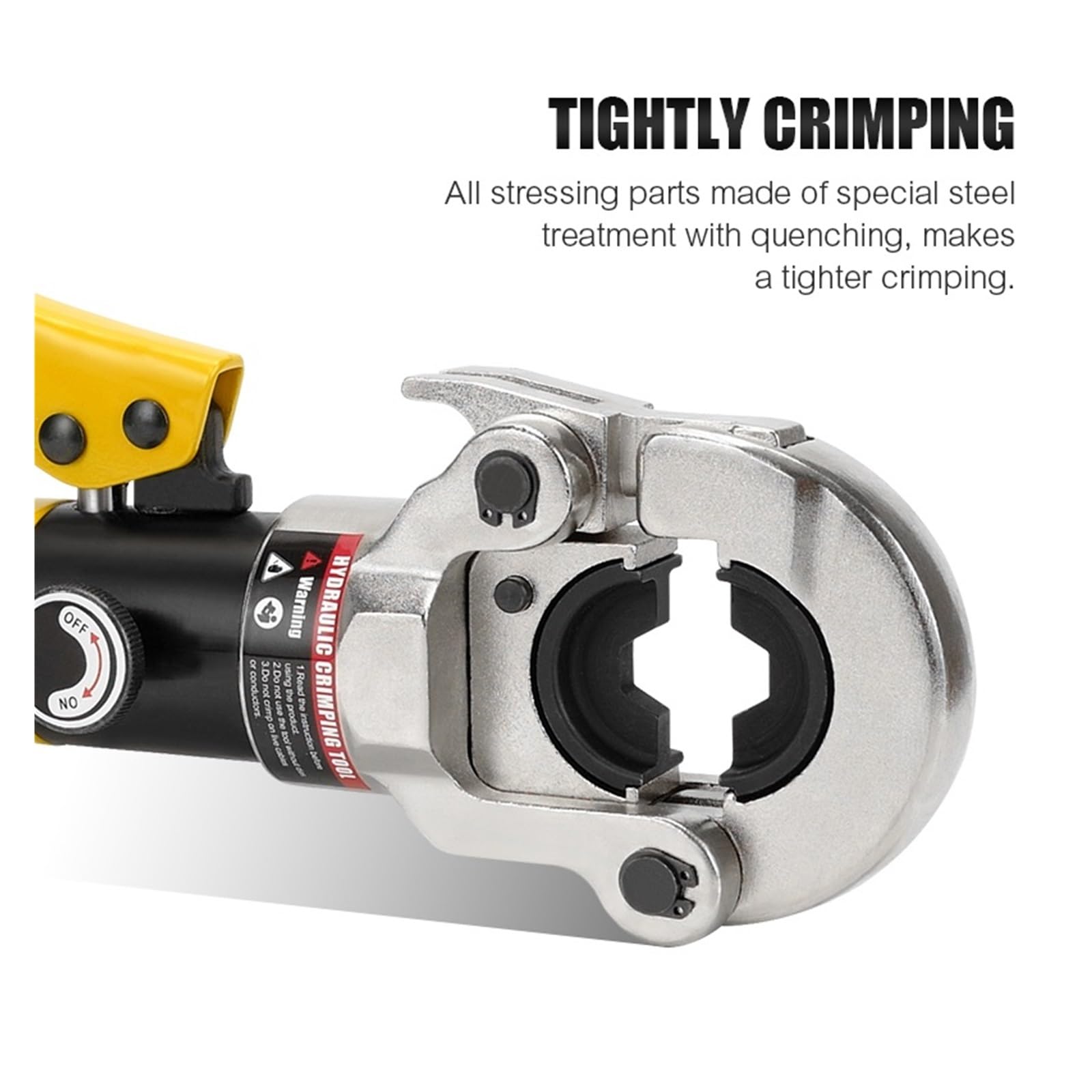 Strumento di crimpatura idraulico, Pinza for crimpatura idraulica GC-300/AL-300 Pinza for piegare capicorda ， 10-300 Pressione dello strumento di compressione idraulica Pressione 8T per cavi di batter