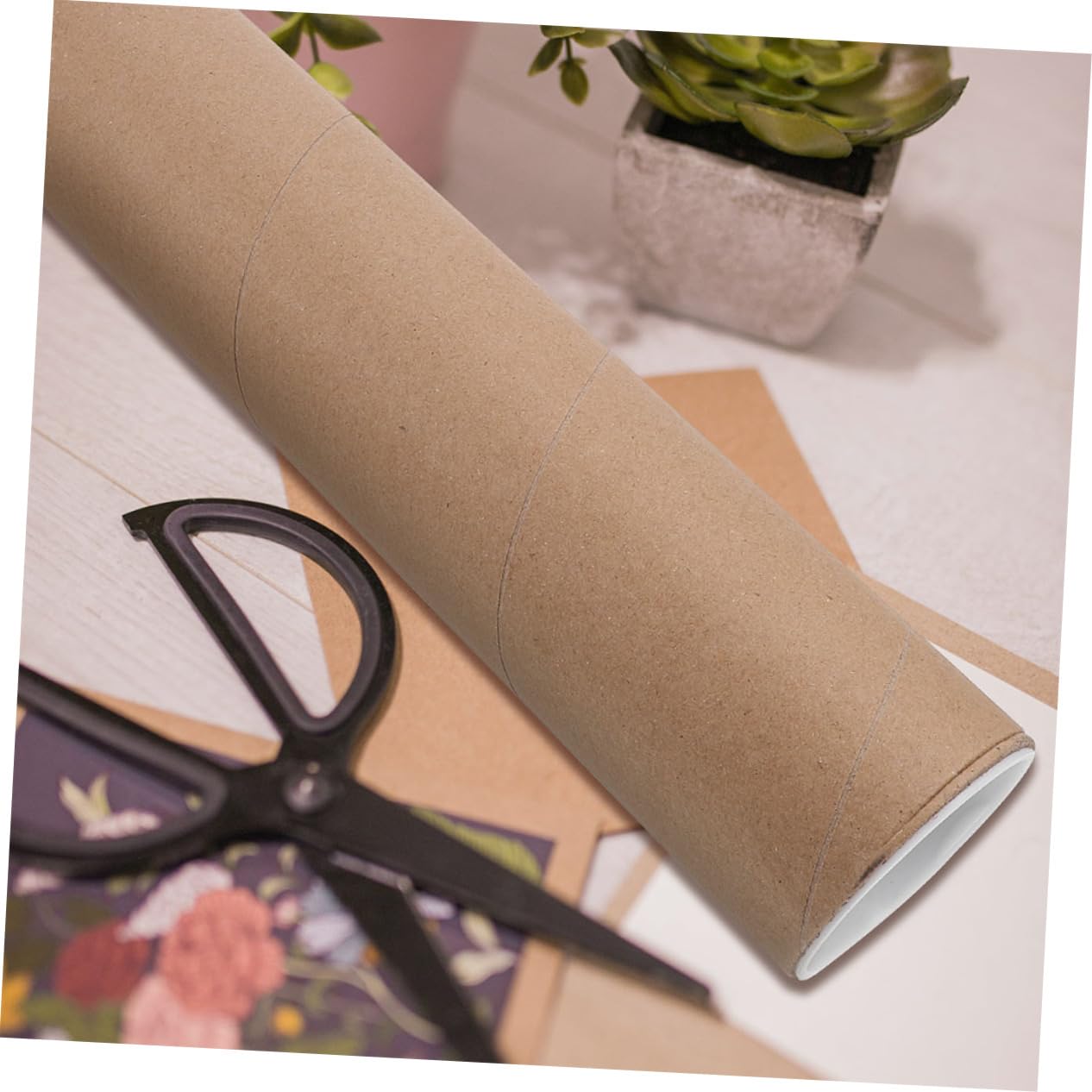 Housoutil 3 Ensembles Tube En Papier Kraft Lourd Pour Devoir Document Expéditeurs Art Tubes En Papier Tube D'expédition Protecteur D'affiche Tubes D'expédition Postale Kaki 2 Pièces * 3