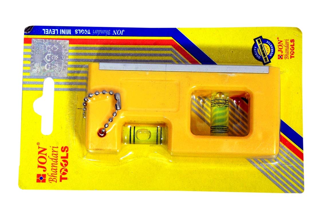 Jon Bhandari Tools Spirit Level Mini 4 inch Magnetic with two Vials (B07VG7GT6P) Amazon Price History, Amazon Price Tracker