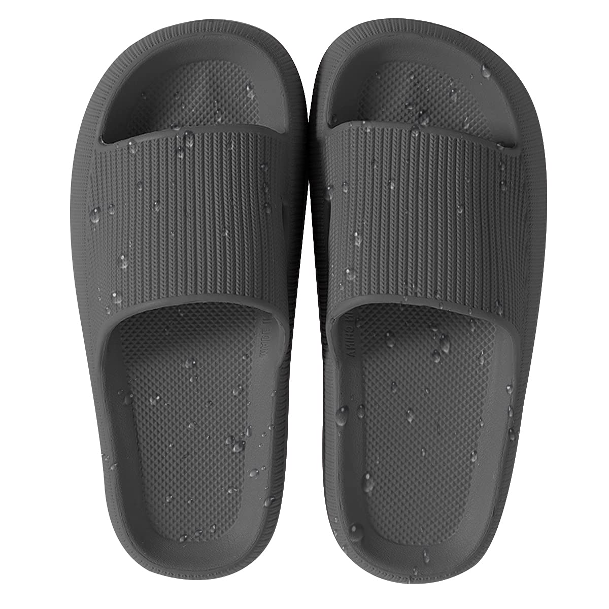 House Slipper For Man And Women Pillow Slides Non-Slip Lightweight Open-toe Shower Shoes Quick Drying Extra Thick Sandals