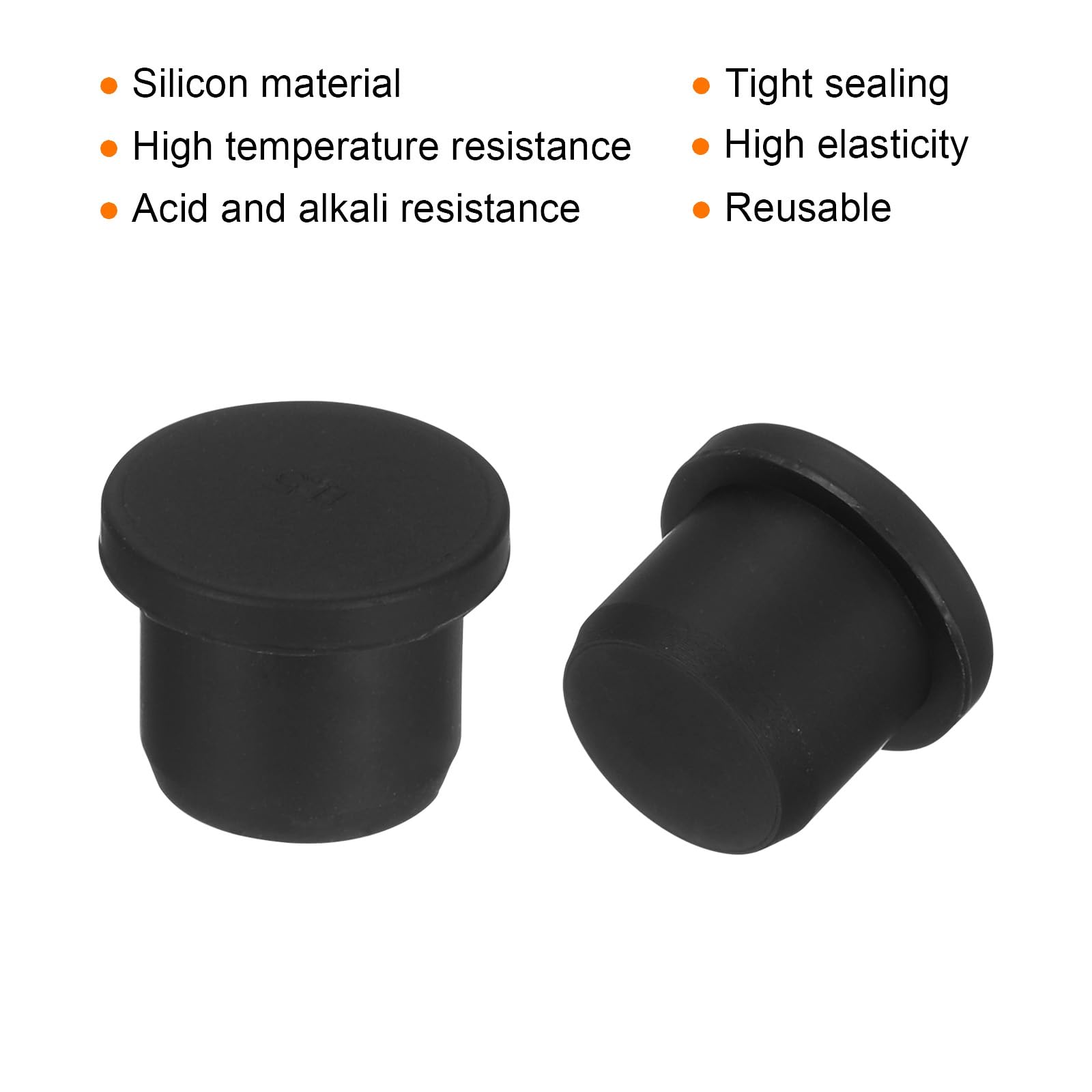 10 Tappi Silicone Alta Temperatura Ø12mm - Per Verniciatura E Placcatura - Foto 9