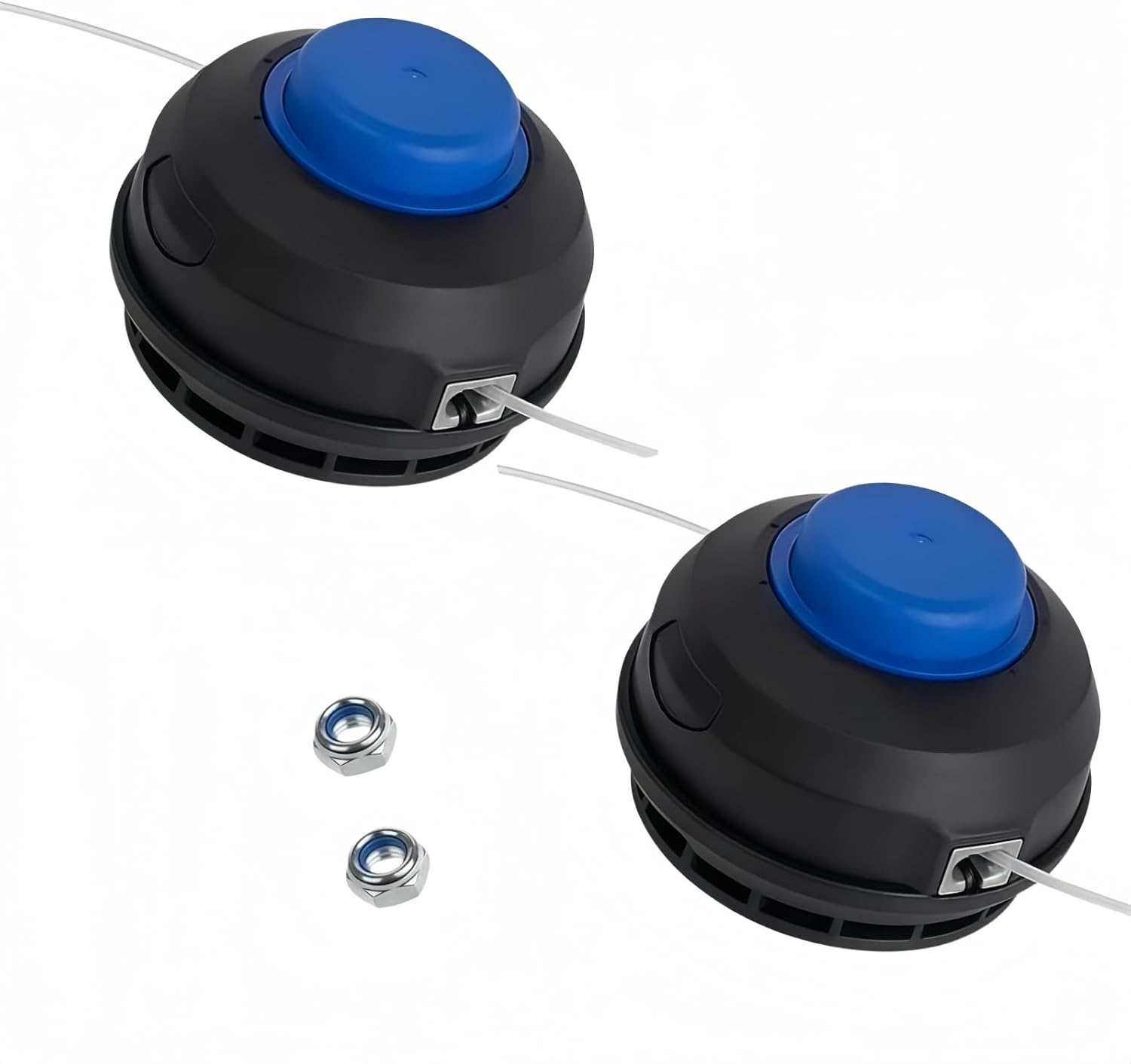KST 2224B-03 Trimmer Head Compatible with KLS 124-03 Kobalt 24-Volt KST 1124B-03 KST 2024A-03 KST 4024A-03 12 inch Straight Shaft String Trimmer with 0.080-in Dual String line (2-Pack)