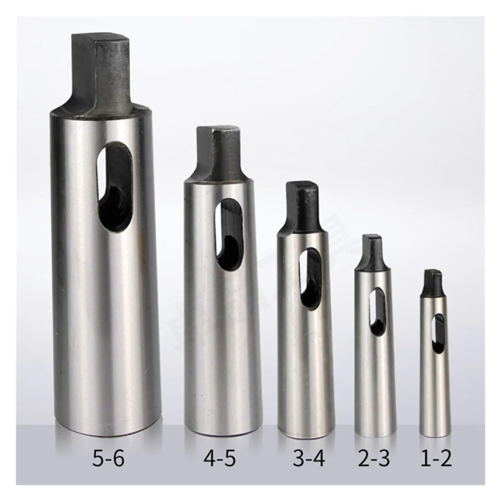Morse stożkowy tuleja stożkowa adapter do konika MT1, MT2, MT3, MT4 i MT5, tuleja redukcyjna stożkowa Morse, akcesoria do uchwytu wiertła. (4-5 450 mm)