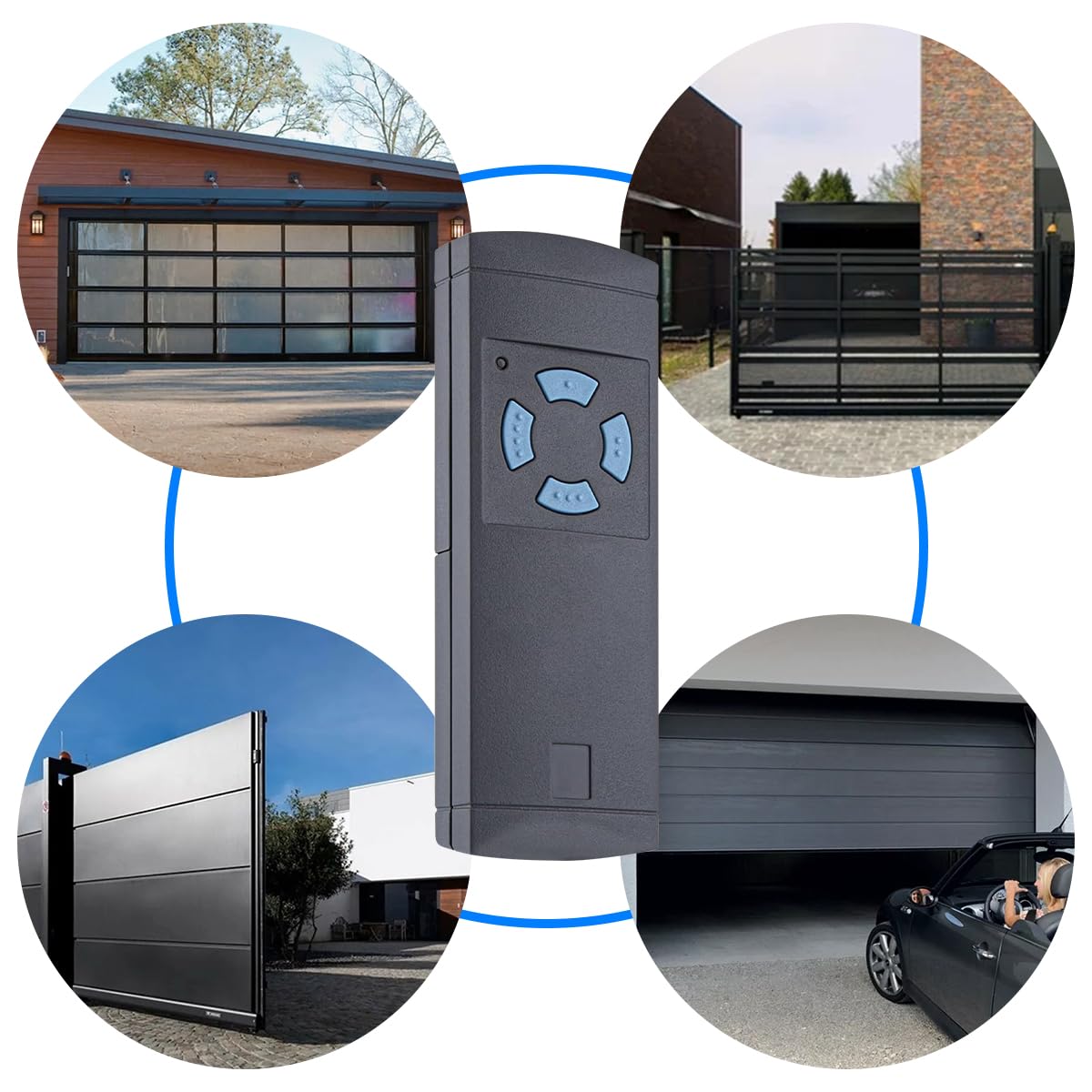 Telecomando Hormann 868MHz HSM4 HSM2 HS2 HS4 HSE2 HSE4 HSZ1 HSZ2 HSP4 replicatore apriporta per Garage trasmettore portachiavi  30