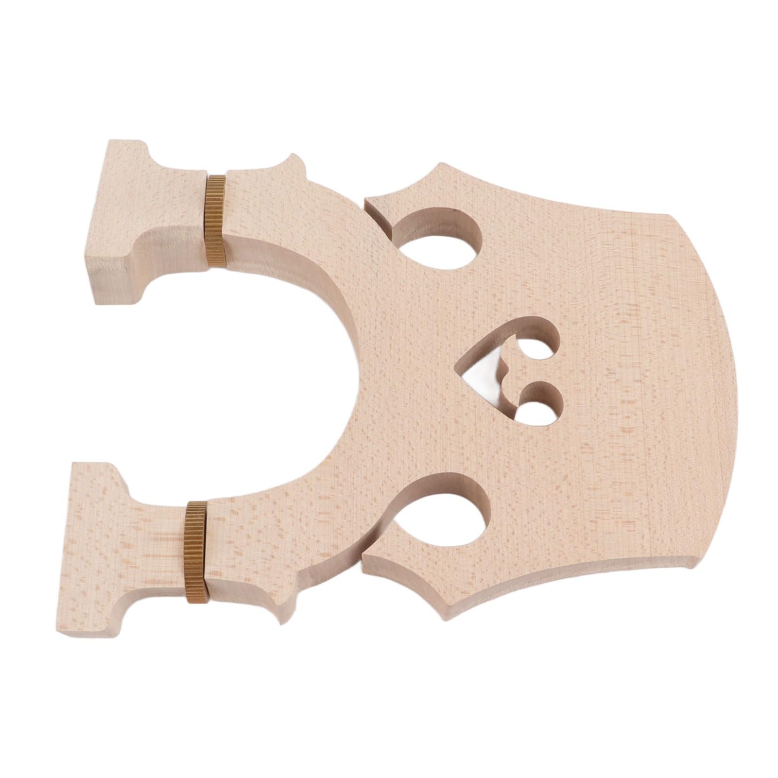 Bridge violino a doppio ponte basso bridge contrabbass bridge premium sostituzione della vite in ottone per musicisti professionisti Maple Wood (1/2)