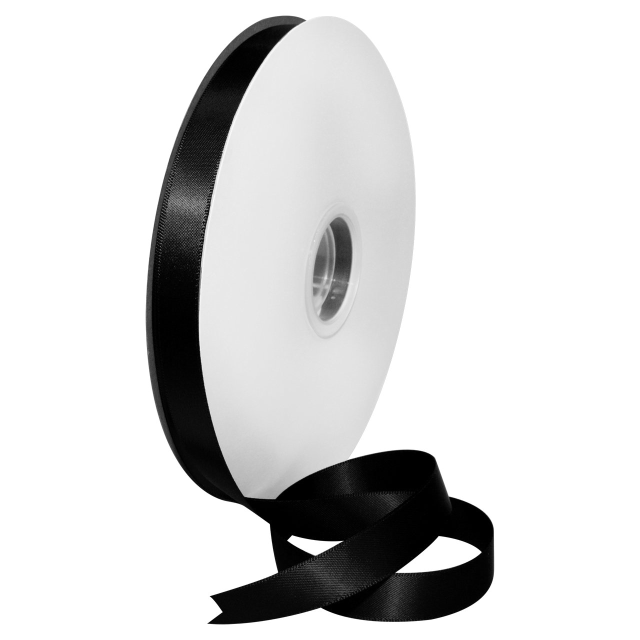 Morex Ribbon Ribbon, Polyester, Black, 5/8" x 100 Yd