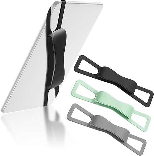 Fotbor Paquete de 3 cómodas correas de mano para tabletas, accesorios Kindle para leer en la cama, soporte de agarre seguro y ligero para Kindle