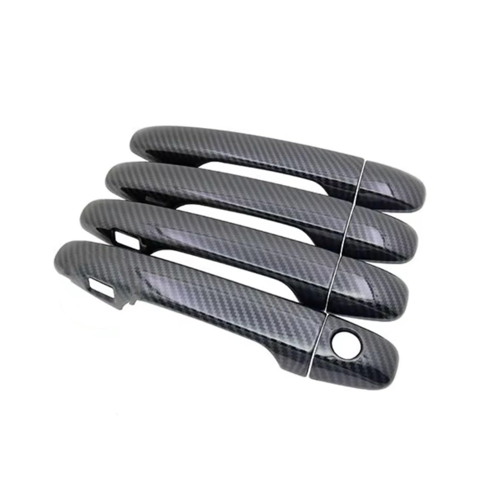 Qdzvalumv Keyless Entry Car Door Handles Cover Shell Compatible With Subaru For Wrx Sti 2015-2020 Car Exterior Door Handle Cover Decoration Styling Accessories Set(Keyless Entry)