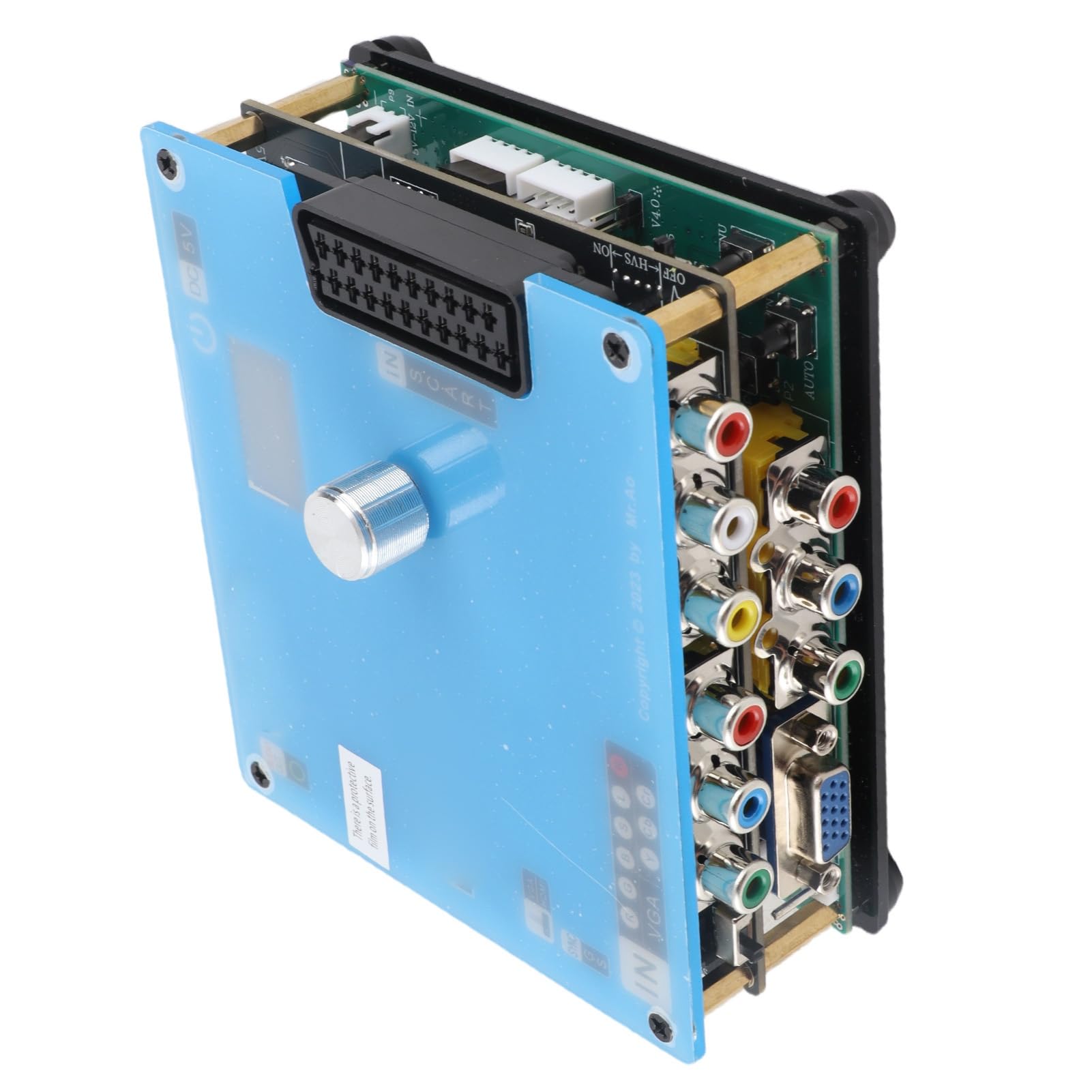 Convertitore LCD GBSC Convertitore per Videogiochi Ad Alta Definizione per Lettori CRT con 3 Opzioni di Uscita 120 X 105 X 43 Mm