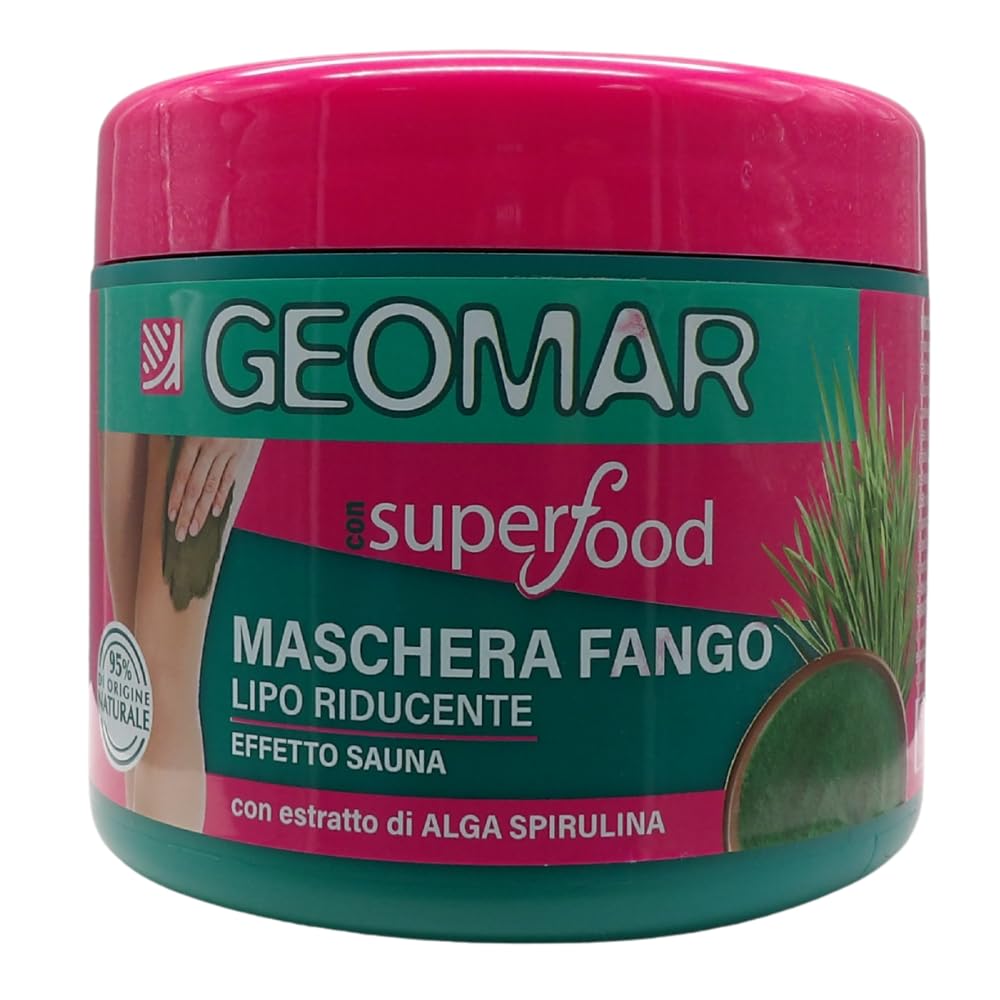 MASCHERA FANGO LIPO RIDUCENTE con Estratto di Alga Spirulina 600 g
