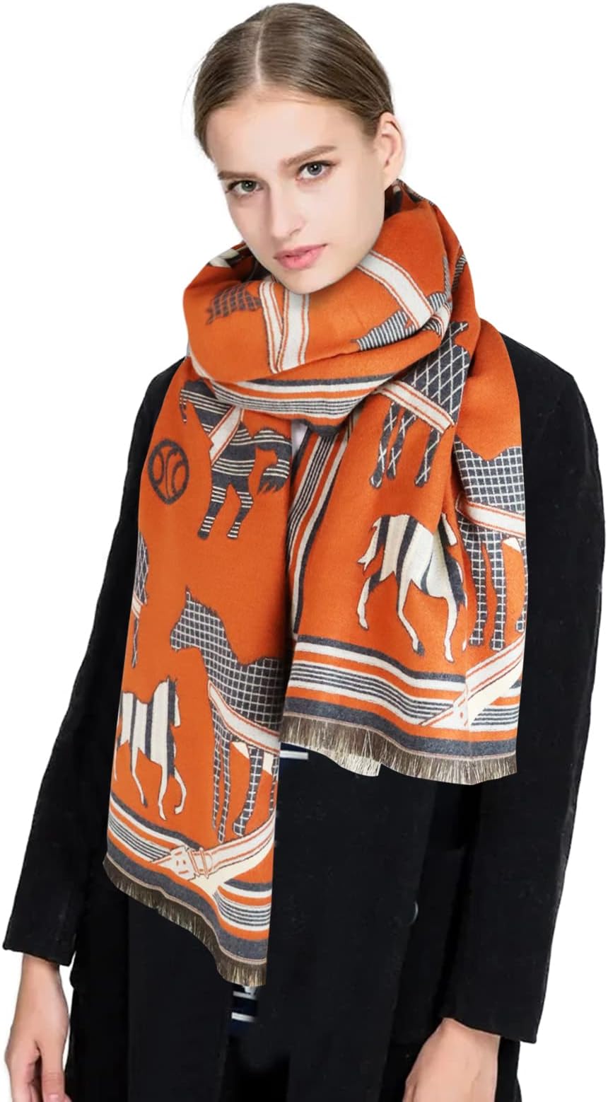 REDHOM Women's Scarf Classical,Elegant