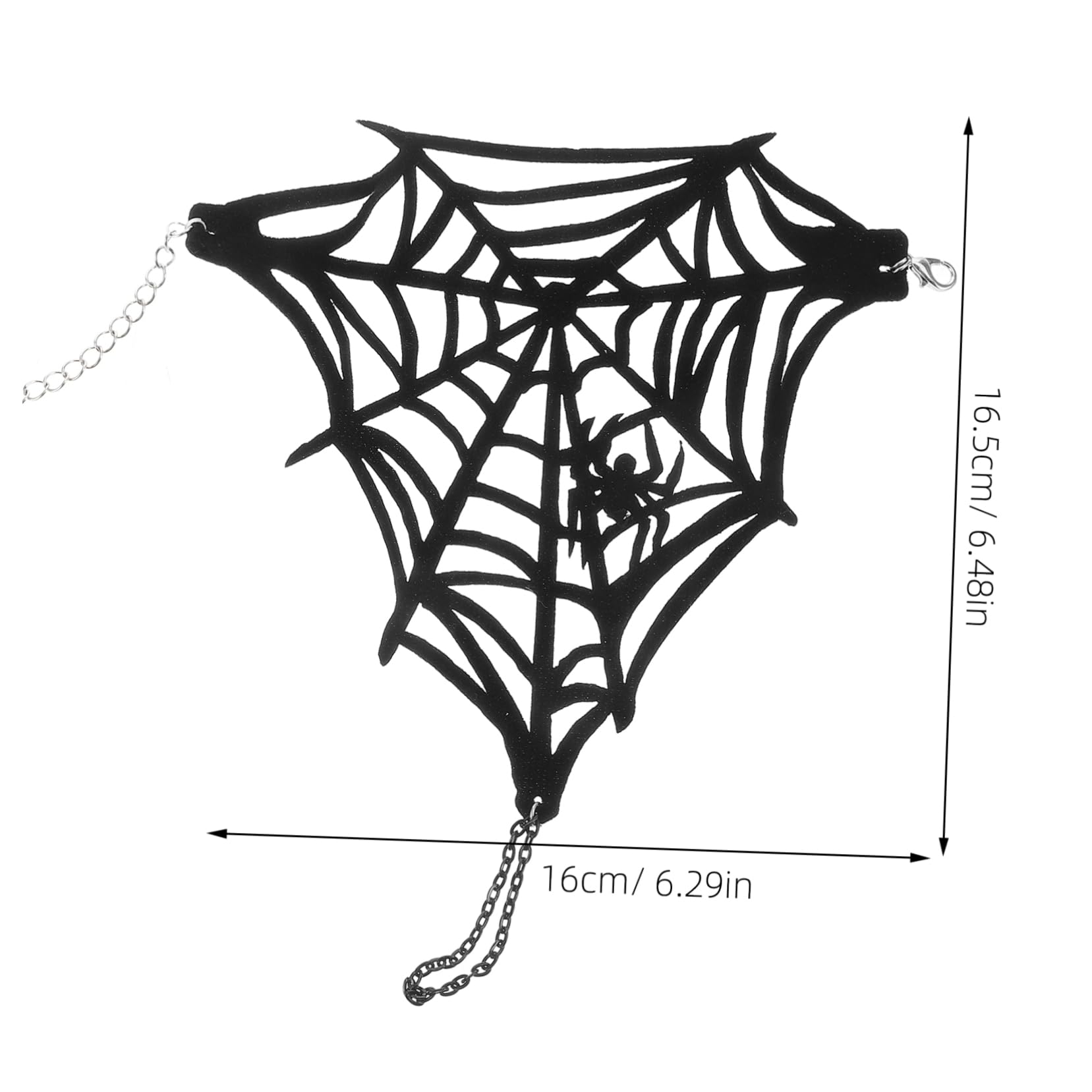 COLLBATH Halloween Fingerless Gloves Gothic Wristband Accessory Black Steampunk Hand Jewelry