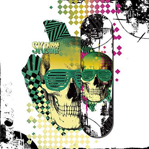 Skateboards voor beginners, 31 "x 8" Compleet Skateboard met ABEC-7 lager & 95A Wiel, 8 laags Hard Maple Deck voor Kids Tieners & Volwassenen, Dubbel Kick Deck Concave Cruiser Trick Skull Skateboard, Load 2200lbs - Afbeelding 8