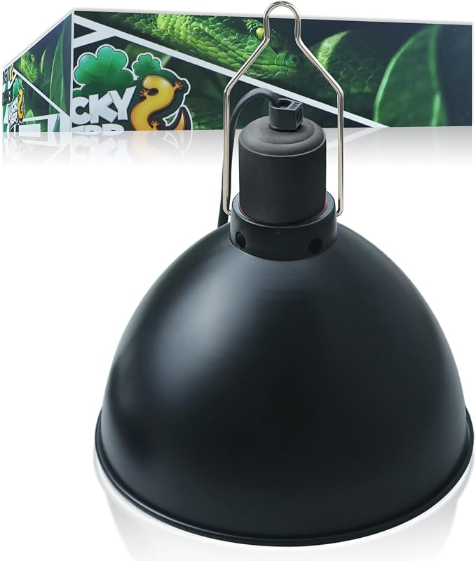 Luminária para Terrário com Cúpula de Alumínio LUCKY HERP para Lâmpada E26, 250 W