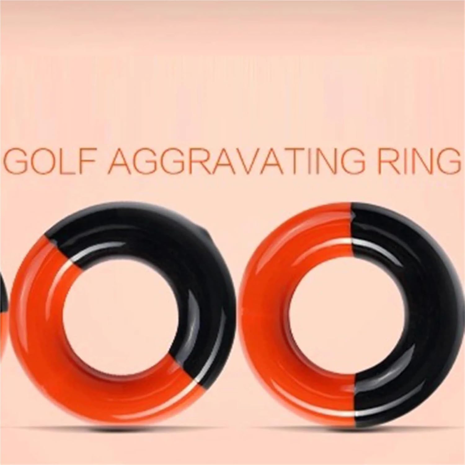 4 PCS Golf Swing Trainer, Round Weight Power for Clubs, Warm Up Club, Head Weighting Ring