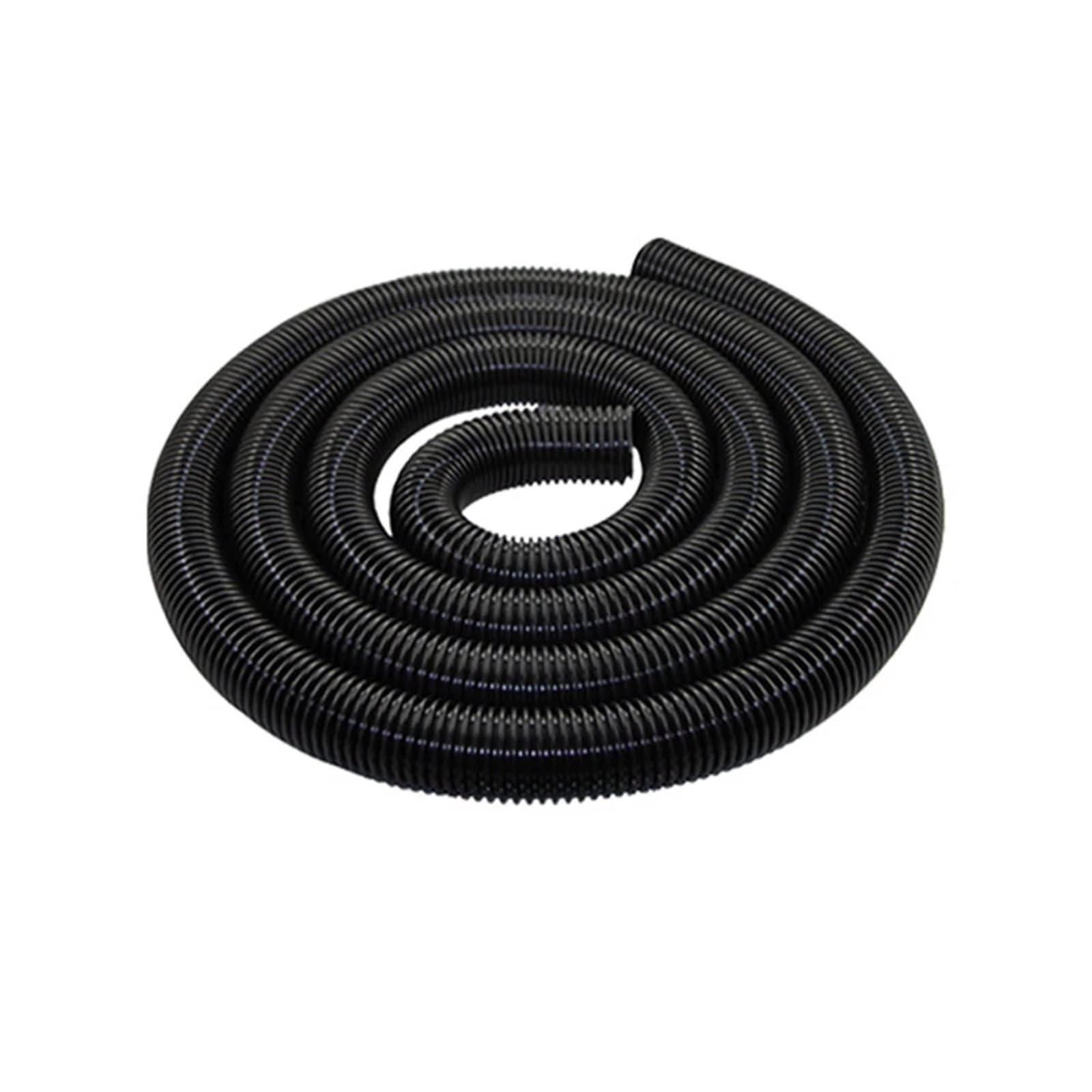Manguera de aspiradora interior de 60 mm/exterior de 70 mm, tubo suave, duradero, tubo de vacío industrial general, fuelle para aspiradora (negro, 3 m (60 mm)
