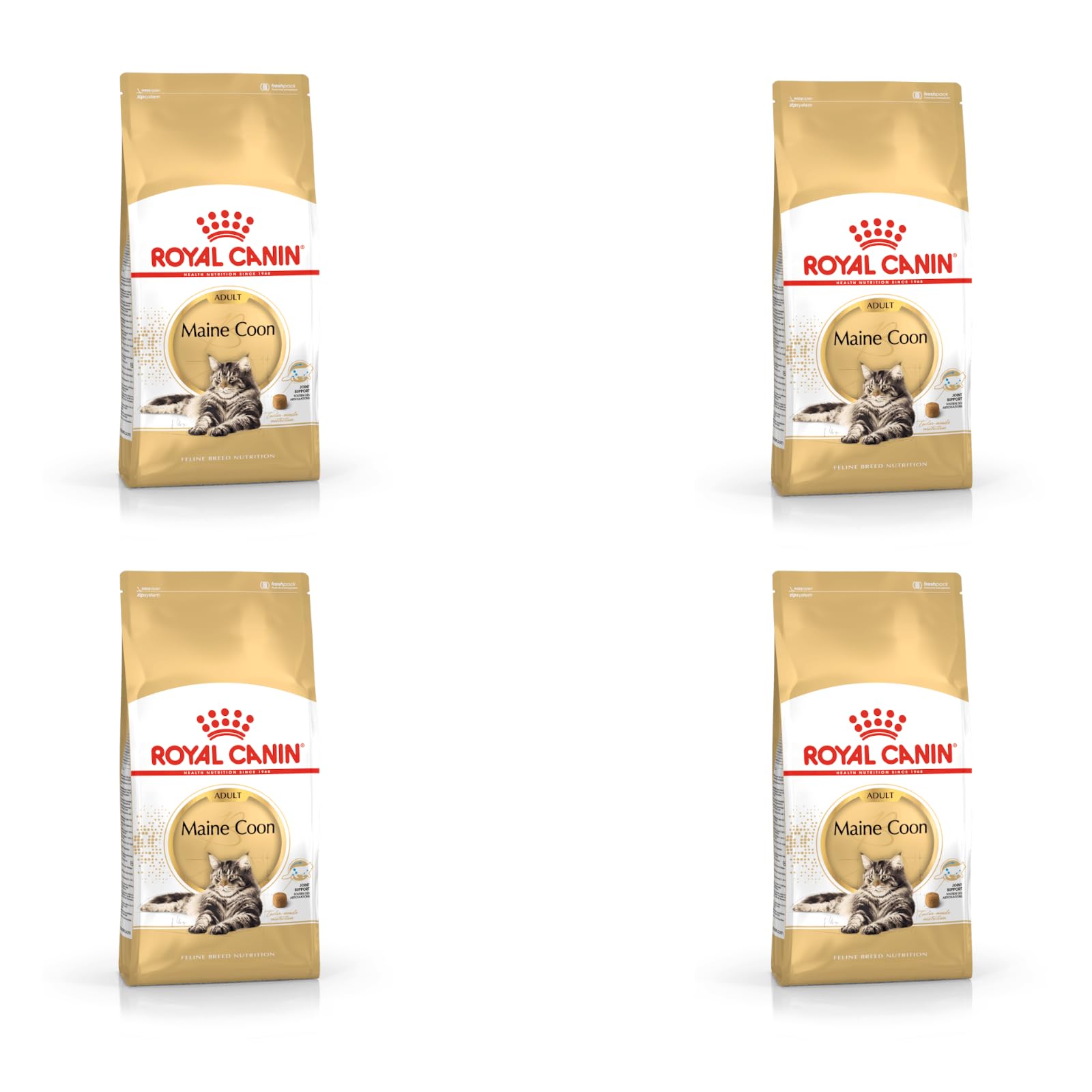 Royal Canin Maine Coon Adult Cat Food 400g (Pack of 4)