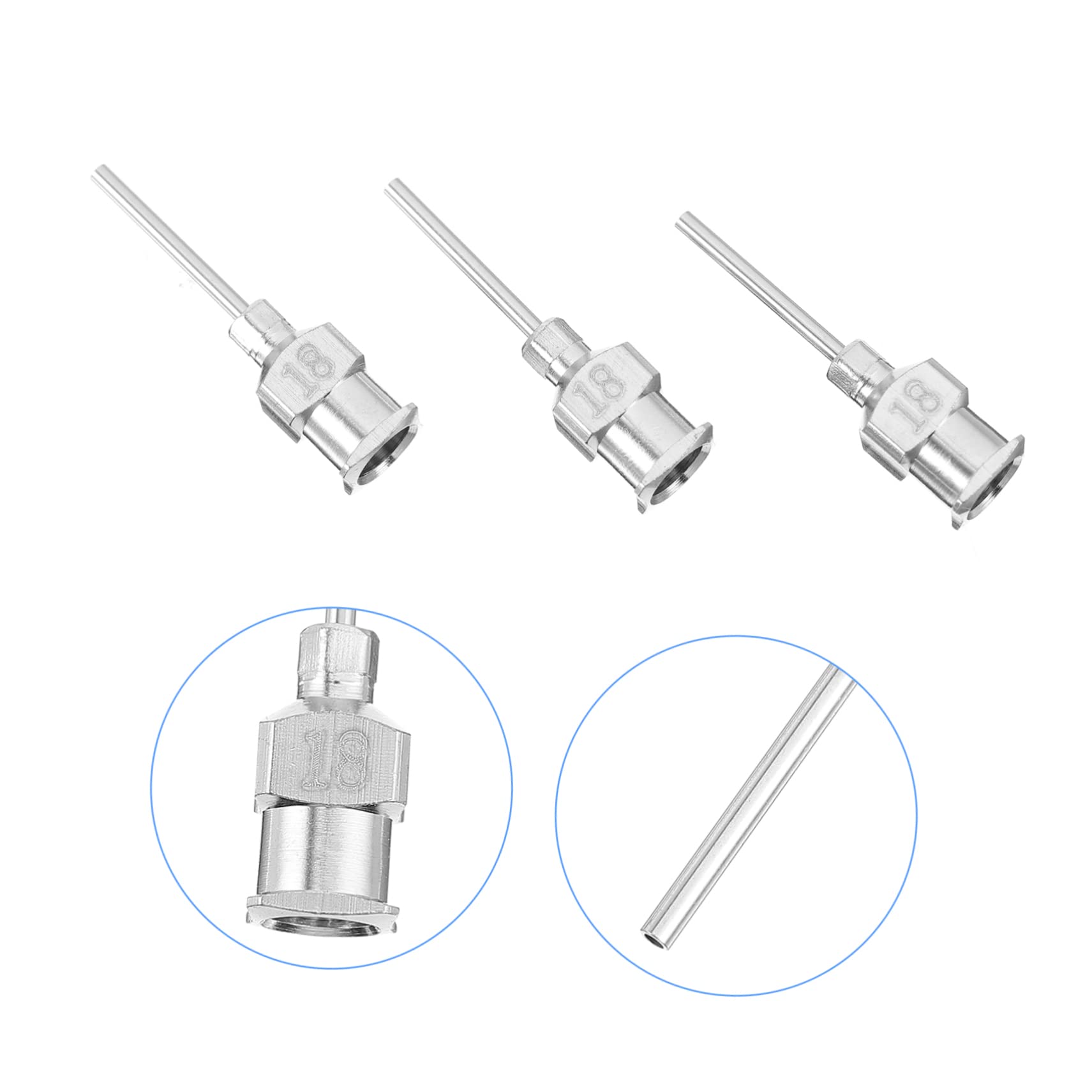 Amazon.com: VILLFUL 12pcs Stainless Steel Needle Strainer Needles 