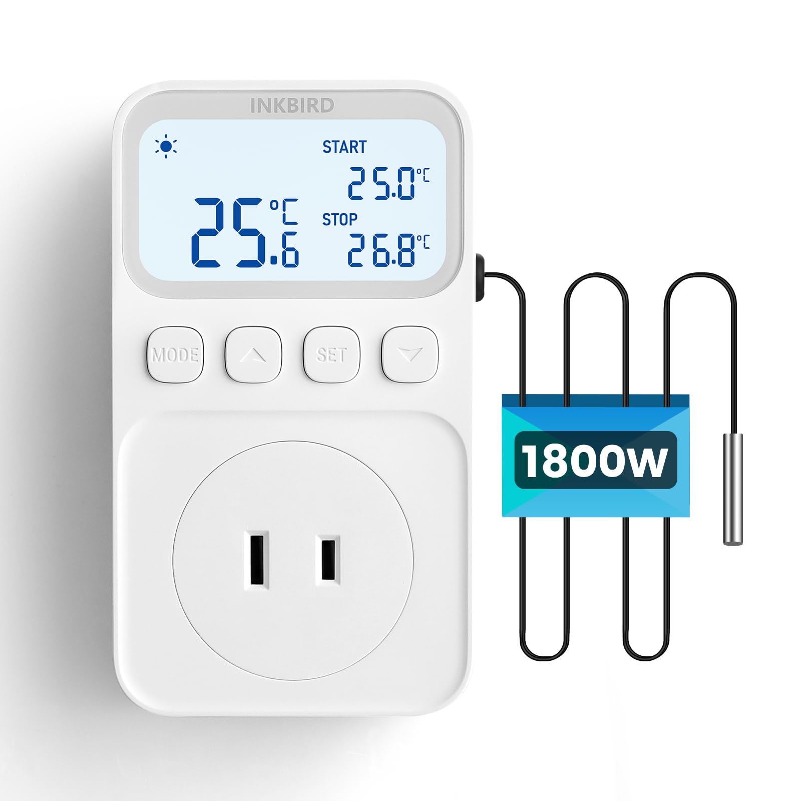 Amazon.co.jp: INKBIRD サーモスタット 加熱冷却 温度コントローラー