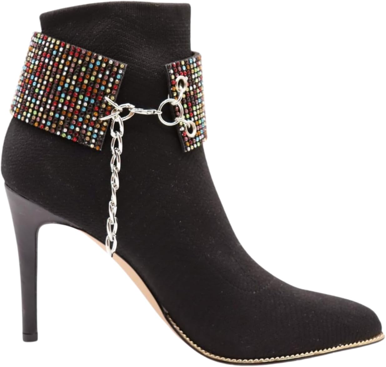 Women Boot Bracelet Chain Fashion Jewelry Shoe Anklet Bridal Wedding Bling Rhinestones Strap z299