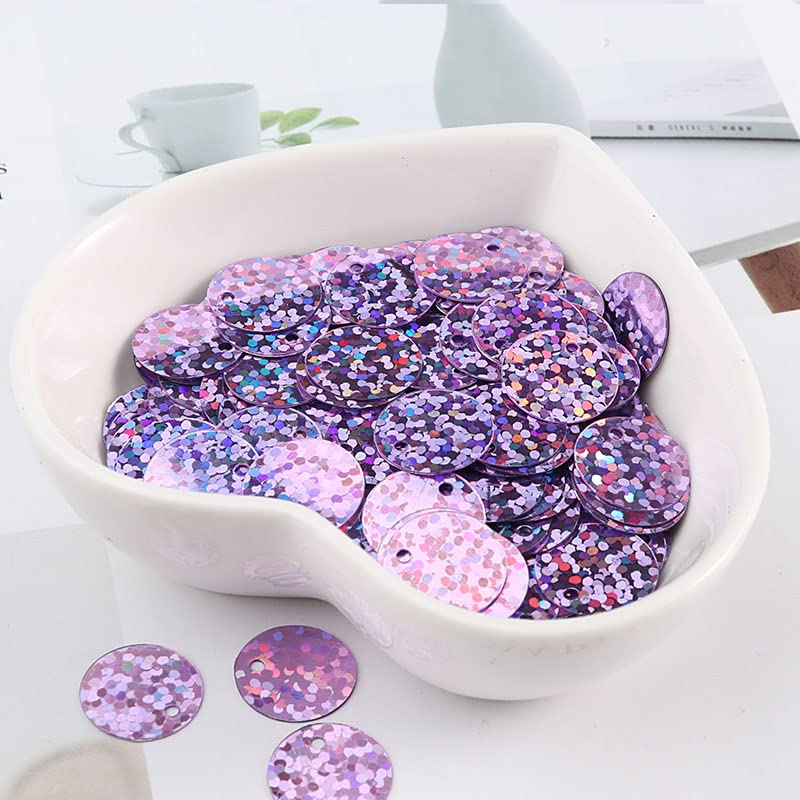 Paillettes Tonde Piatte, Misure 3/4/5/6 Mm, Assortite, Per Decorazione Abbigliamento E Progetti Artigianali, Nuove