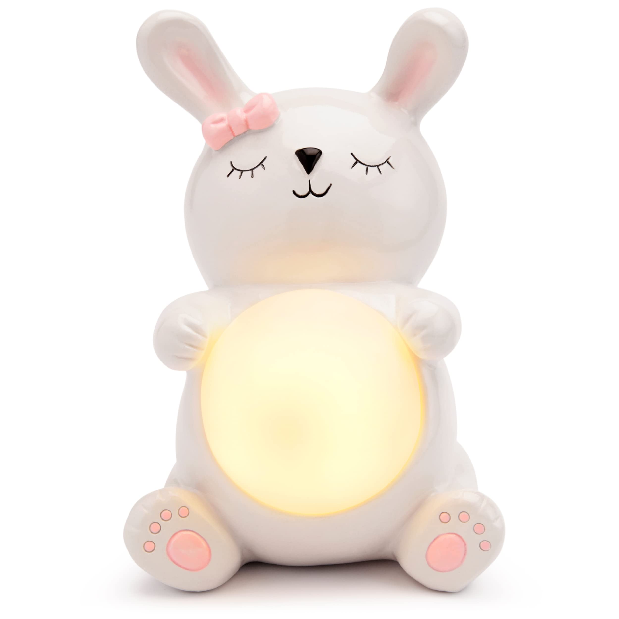 Mousehouse Gifts - LED Bunny Night Light, Kids' Bedroom Lamp for Boys & Girls