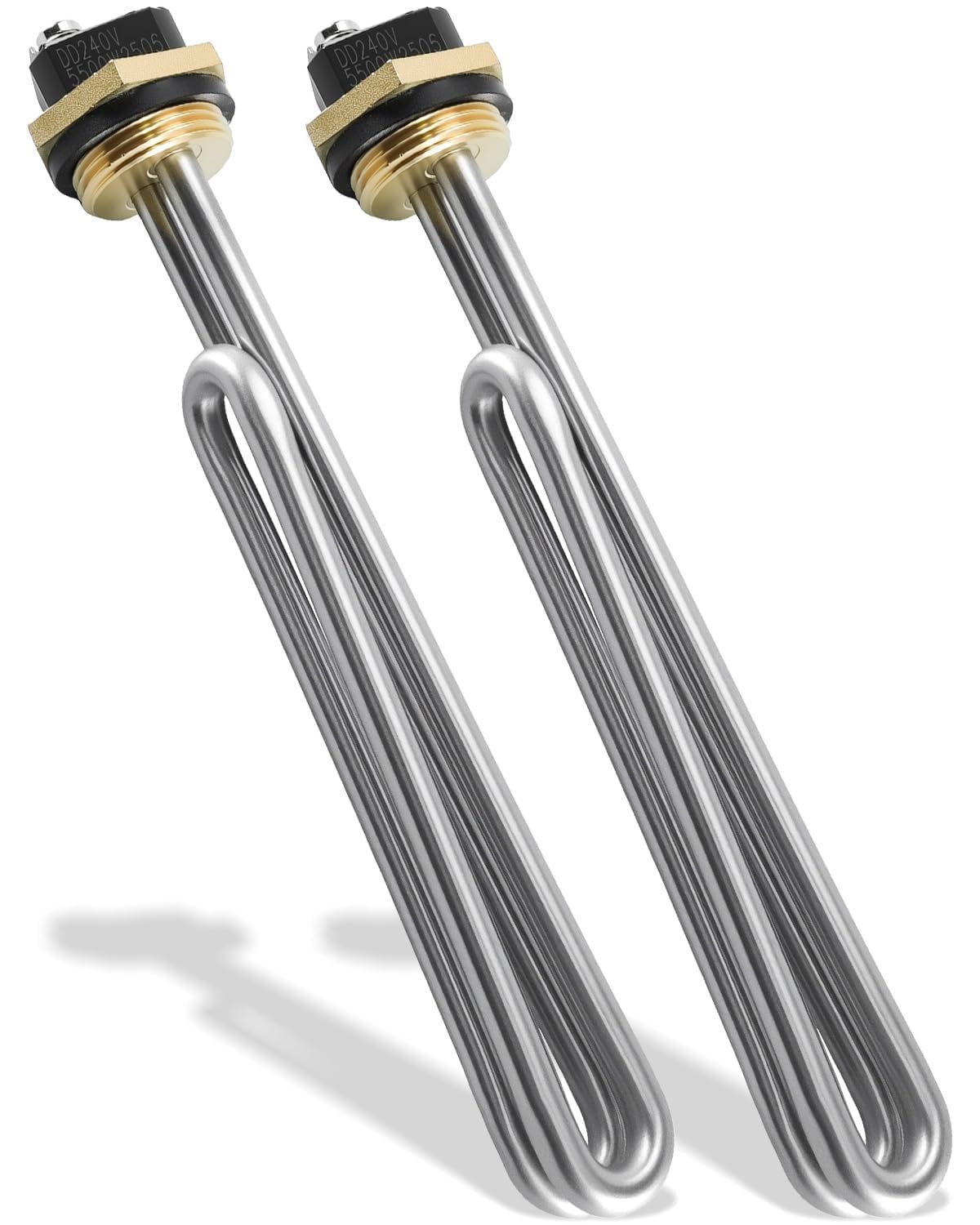 CZXELE7623 Electric Water Heater Element Fit for Hayward H Series Comfort Zone C-SPA XI C-SPA-X C-Spa IX Series Pool Heaters, 5500W 240V, Include Gasket, 2PCS