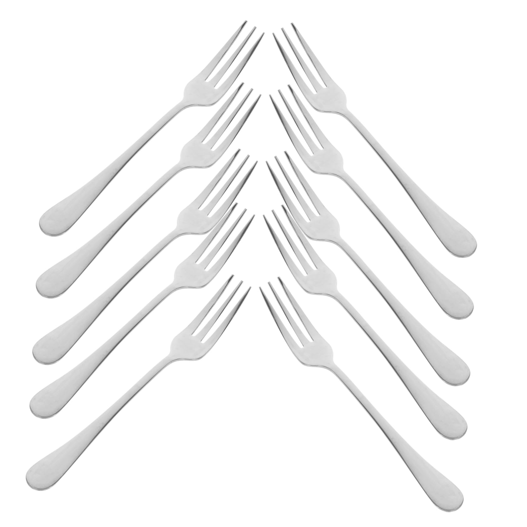 ROMISBABA 12 in 1 Stainless Steel Fork Set Includes Fruit Forks Versatile for Every Occasion