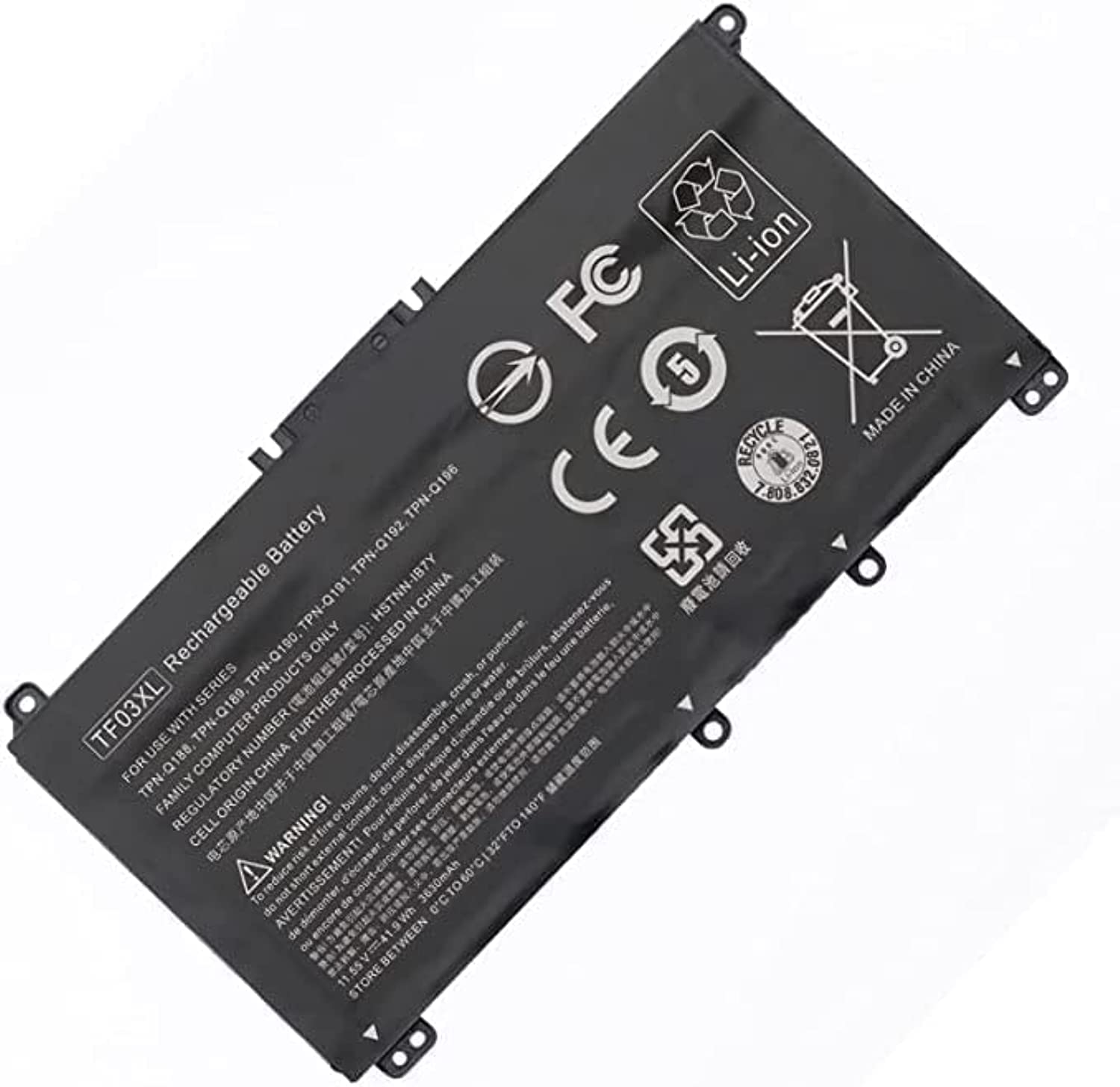 TF03XL Laptop Battery for HP Pavilion 14-BF 14-BK 14-BP 14-CD 15-CC 15-CD 15-