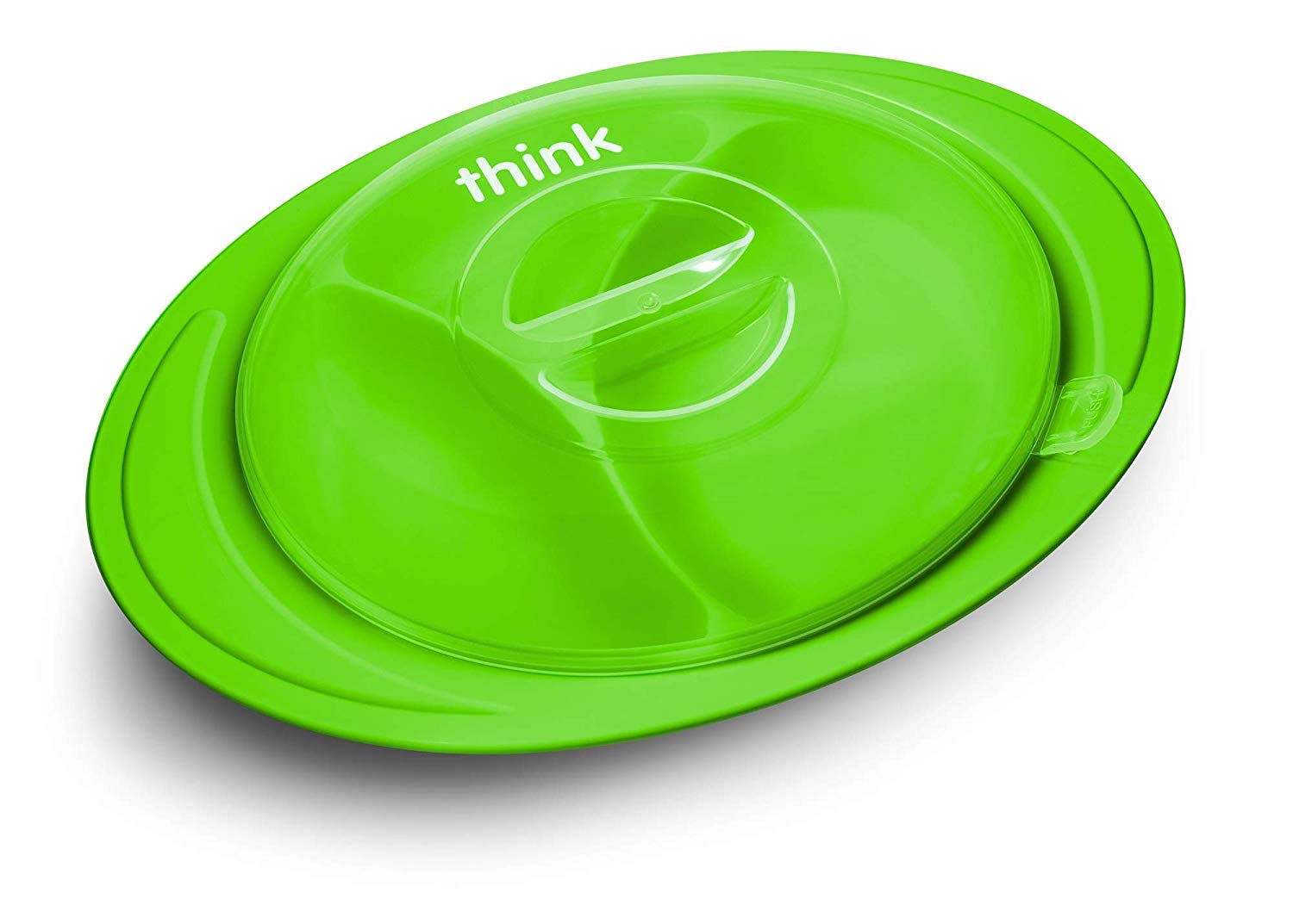 thinkbaby ThinkSaucer Suction Plate, Green