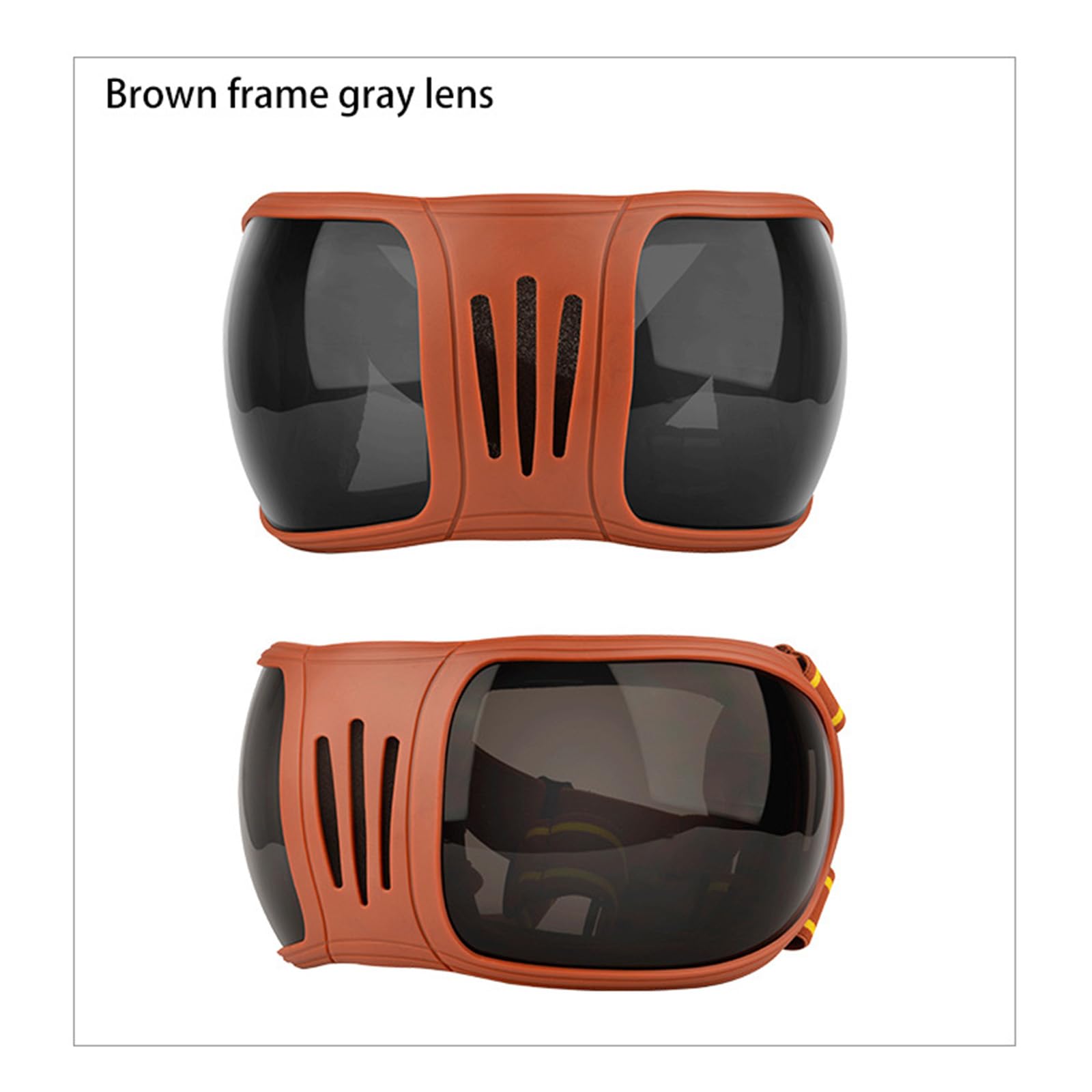 Gafas de protección ocular para caballos resistentes al viento con correa ajustable para entornos al aire libre, gafas de sol para mascotas
